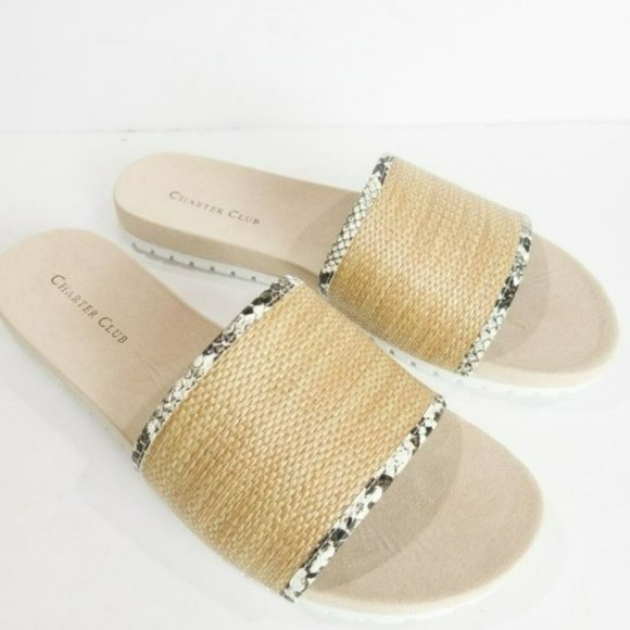 Charter Club Beyso Flat Sandals -9 - Picture 6 of 8